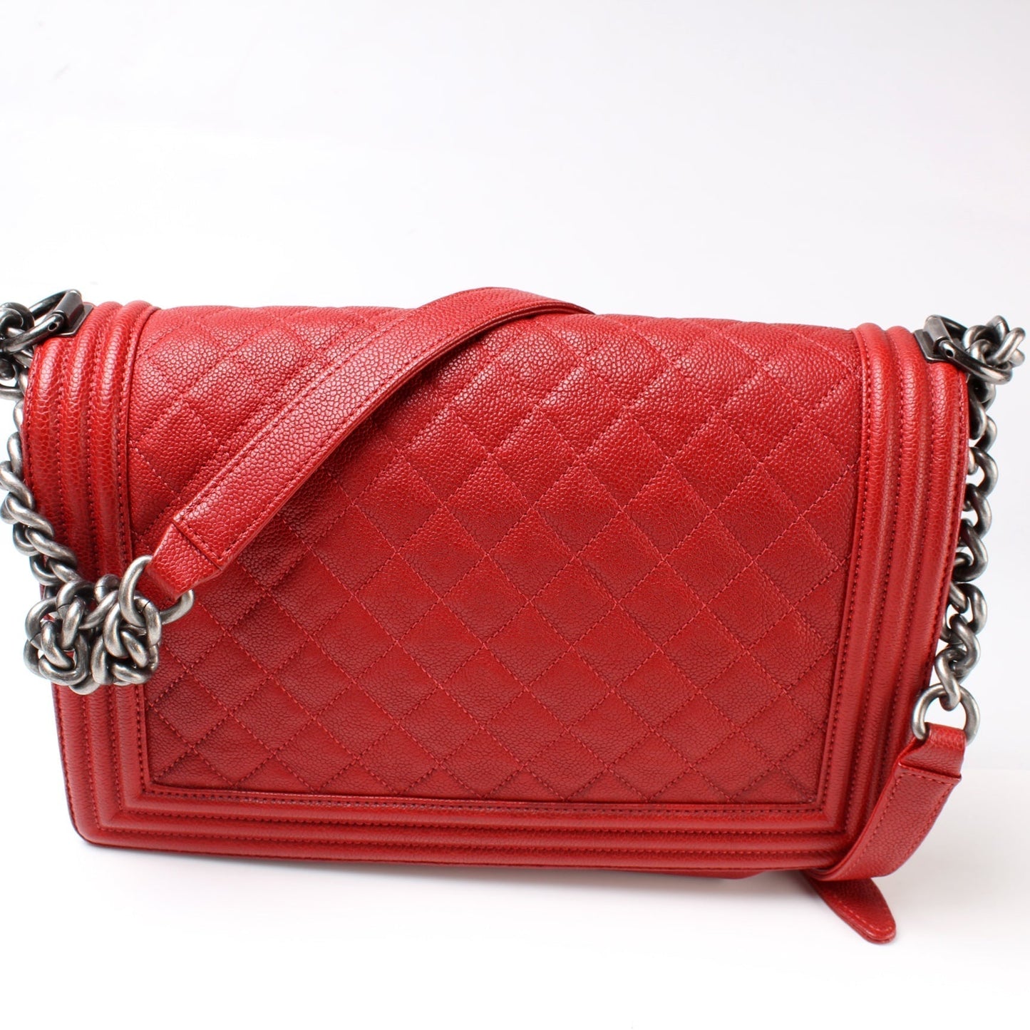 Chanel Boy Flap Medium New Caviar 21-24M
