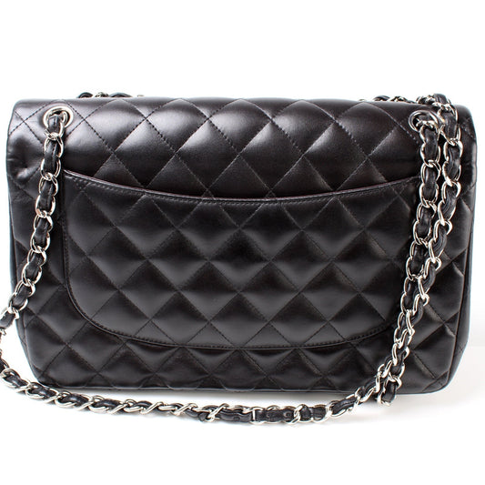 Chanel Classic Flap Jumbo Lambskin 17-20M Bag