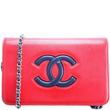 Chanel CC WOC Bicolor Calfskin 22M Bag
