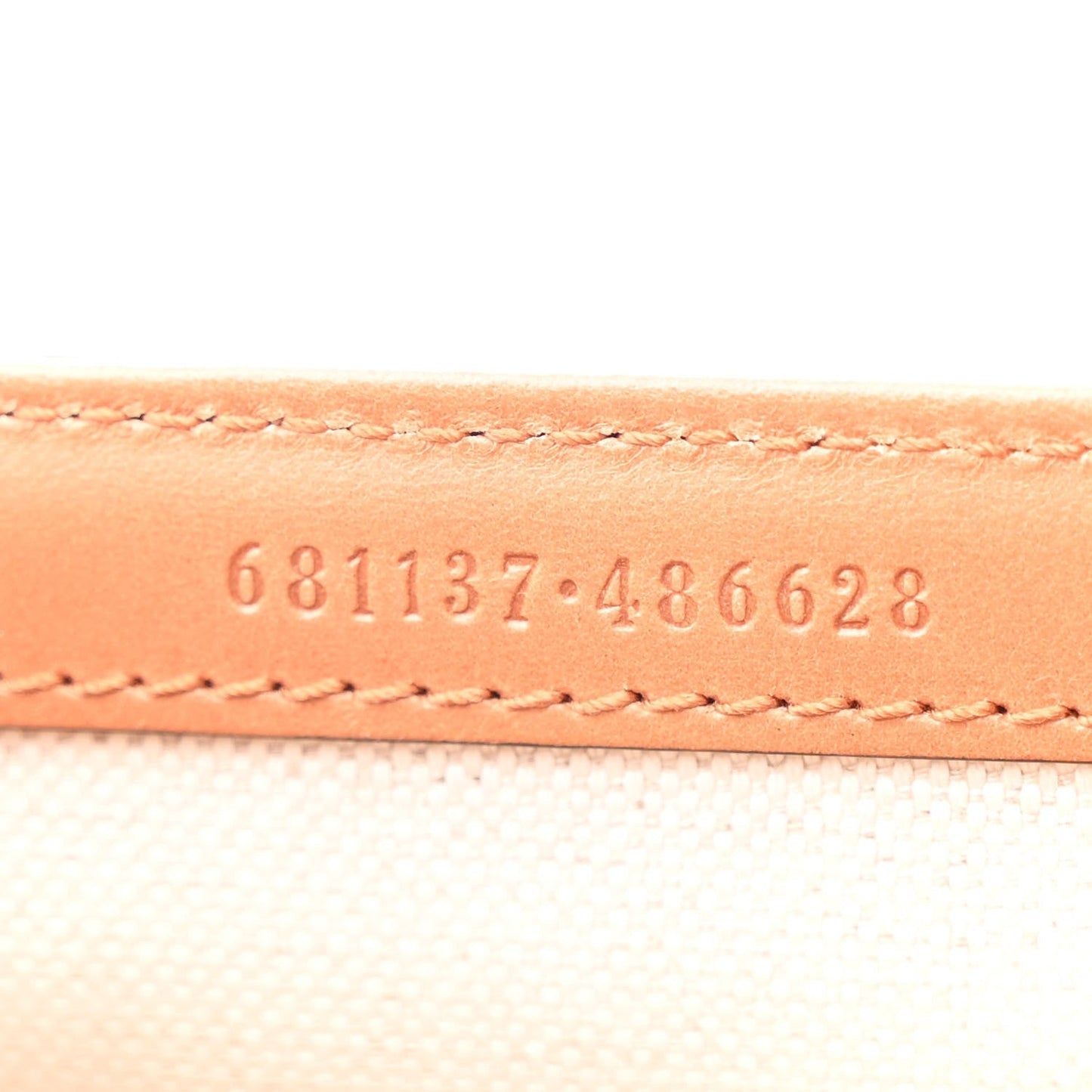 Amelia GG Supreme Monogram Web Bamboo Mini 1947 Belt Bag 85 34  Beige