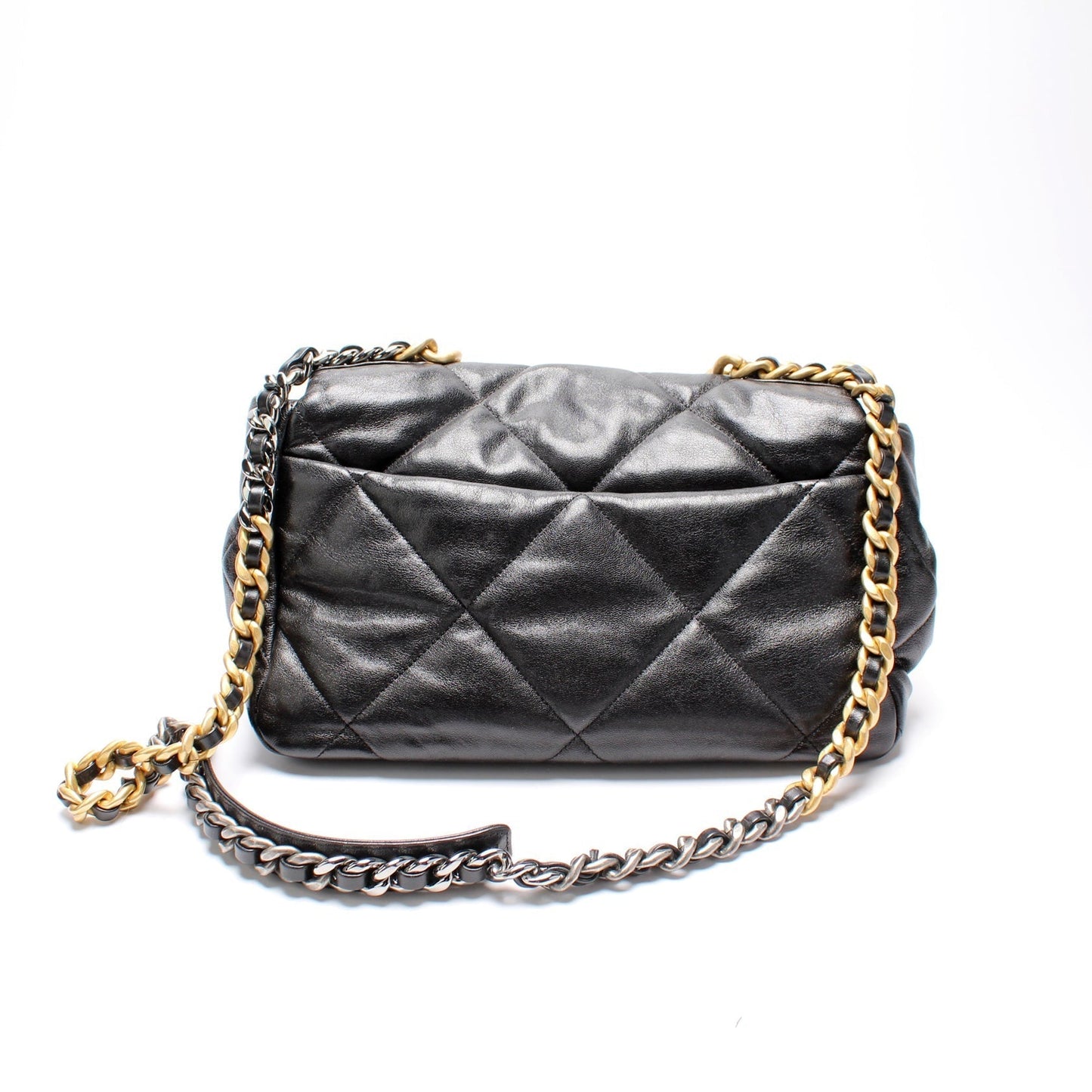 Chanel Quilted Goatskin 19 Large Flap 29M Bag