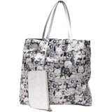 Chanel Emoticon Nylon Shopping Tote Bag