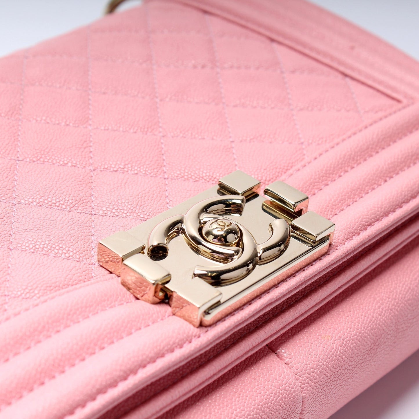 Chanel Boy Flap Medium Old Caviar 27M