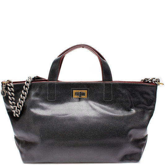 Chanel Mademoiselle Lock Chain Tote Bag