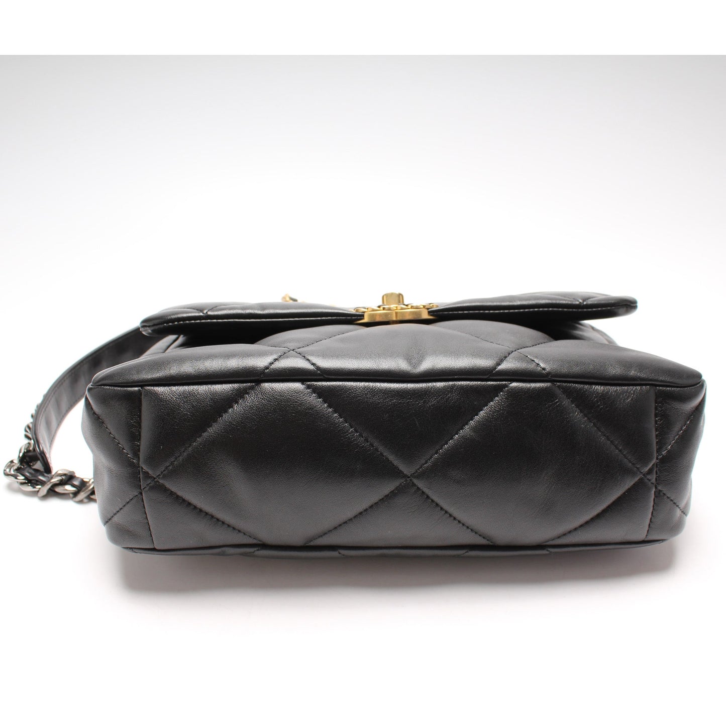 Chanel Quilted Goatskin 19 Large Flap 32M Bag
