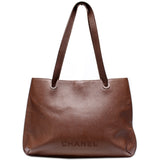 Chanel Logo Flat Shoulder   Bag