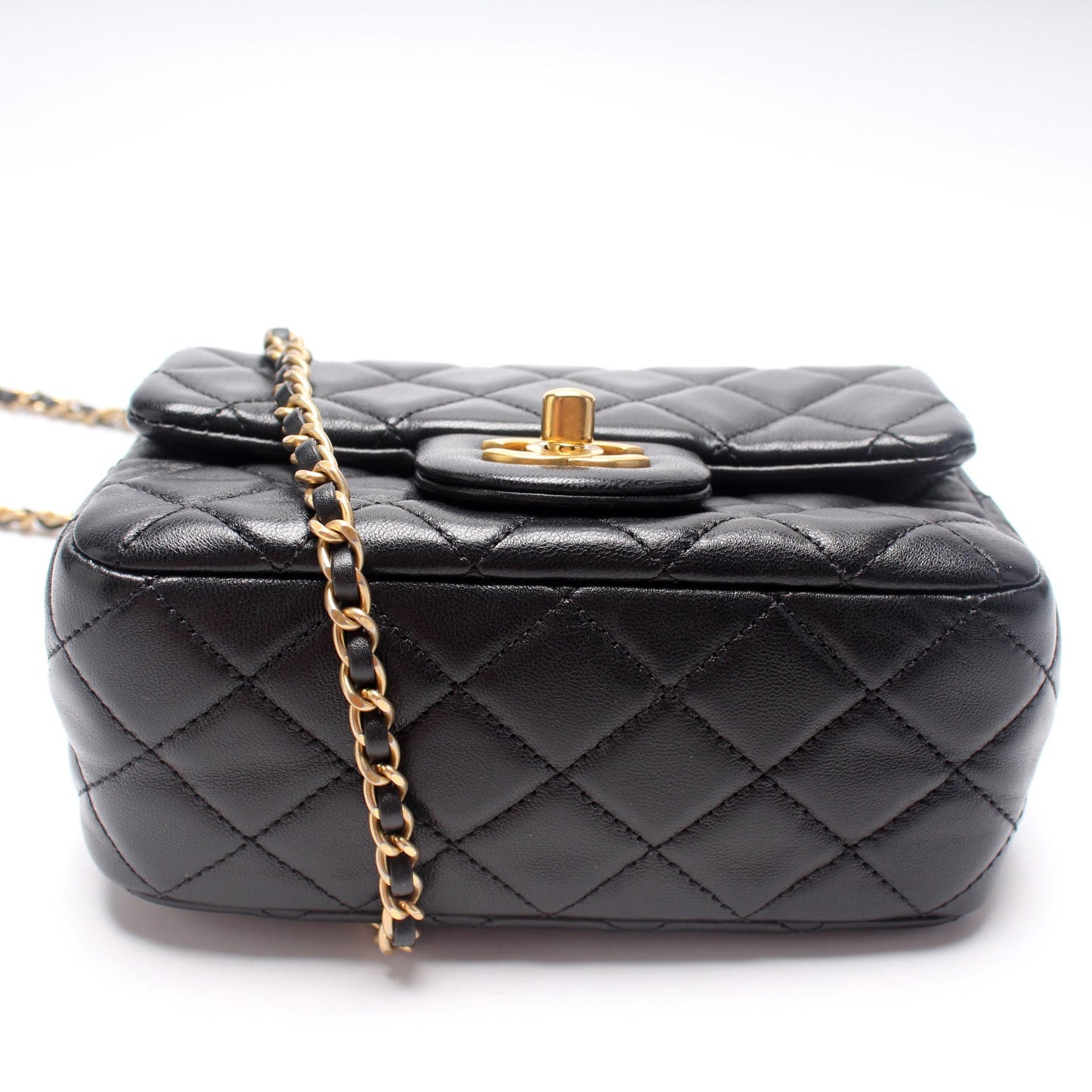 Chanel Classic Flap Mini Pearl Crush SQ 31M Bag