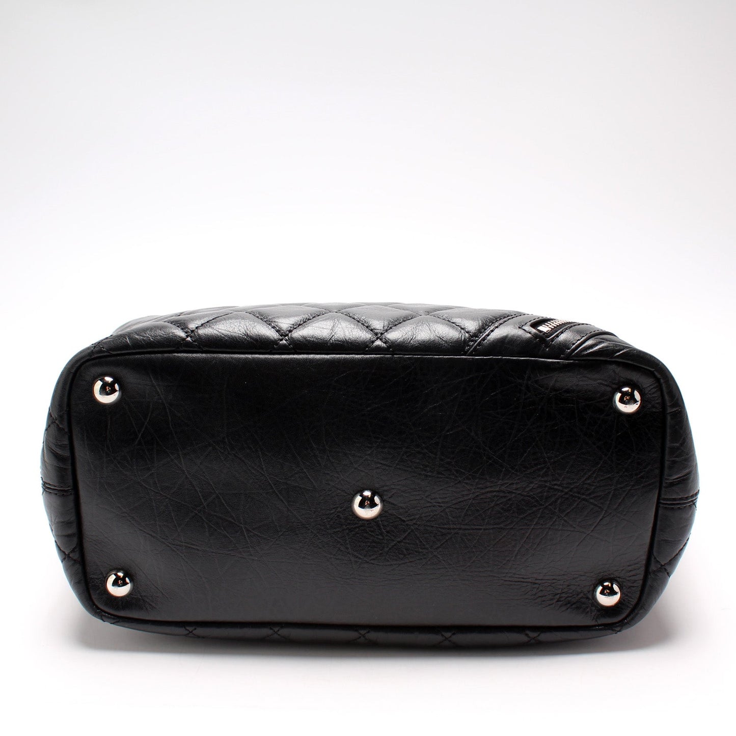 Chanel Cotton Club Ligne Aged Calfskin Tote 11M Bag