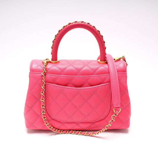 Chanel Coco Mini Chain Top Handle 32M Bag