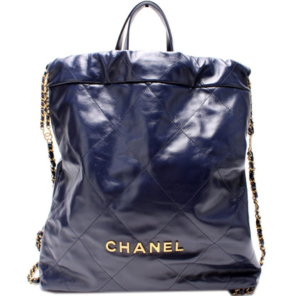 Chanel 22 Large Backpack 32M+