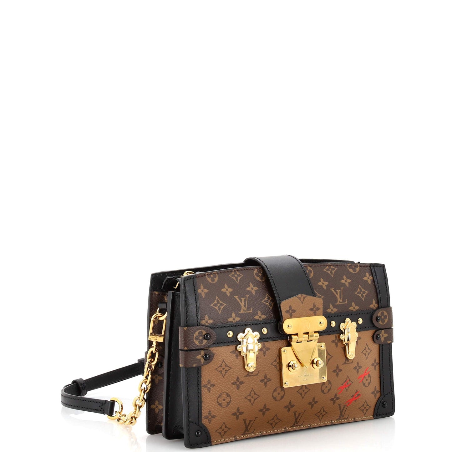 Trunk Clutch Reverse Monogram Canvas