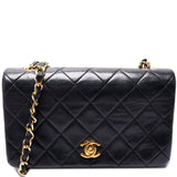 Chanel CC Full Flap Mini Quilted Lambskin   Bag