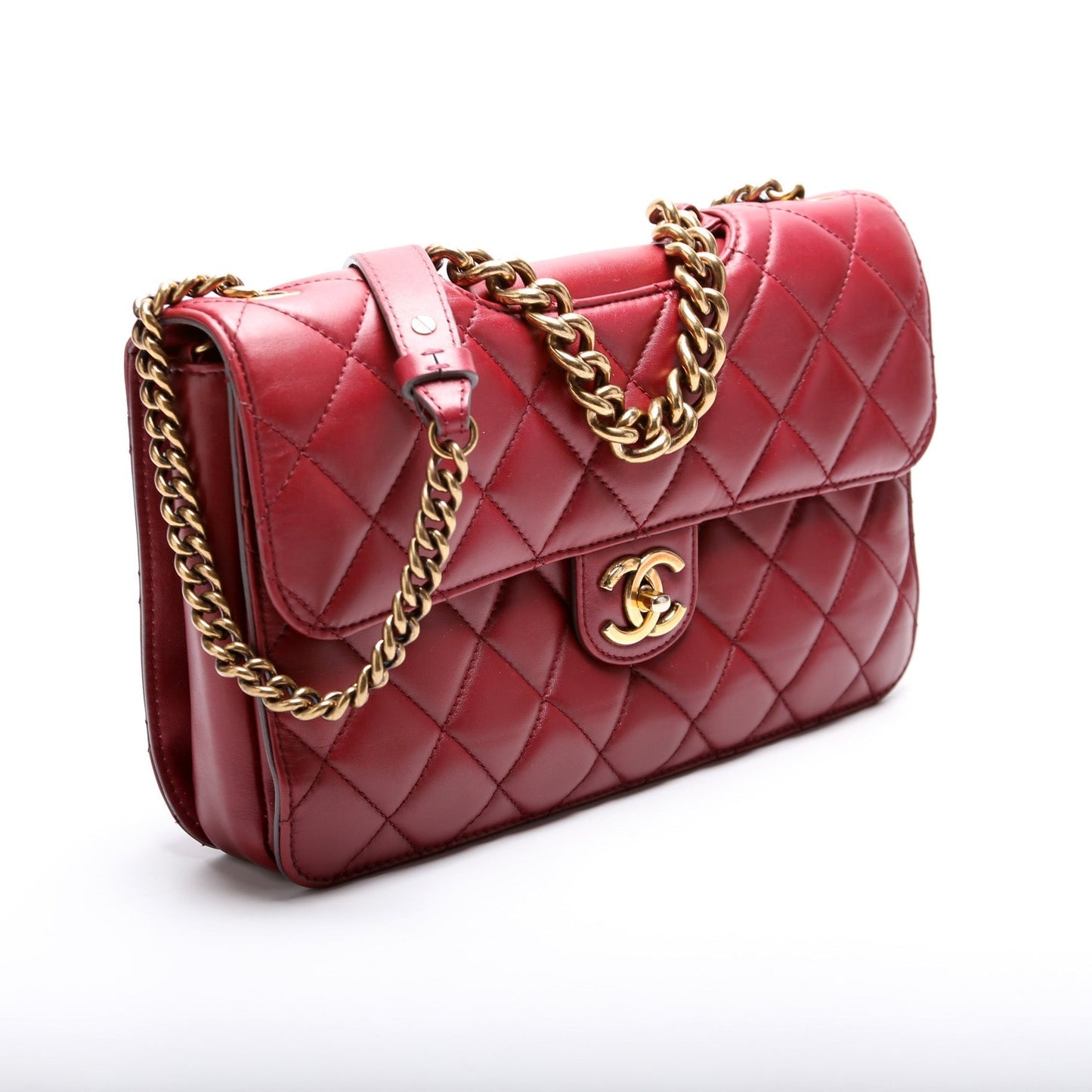 Chanel Perfect Edge Flap Quilted Lambskin 16M Bag