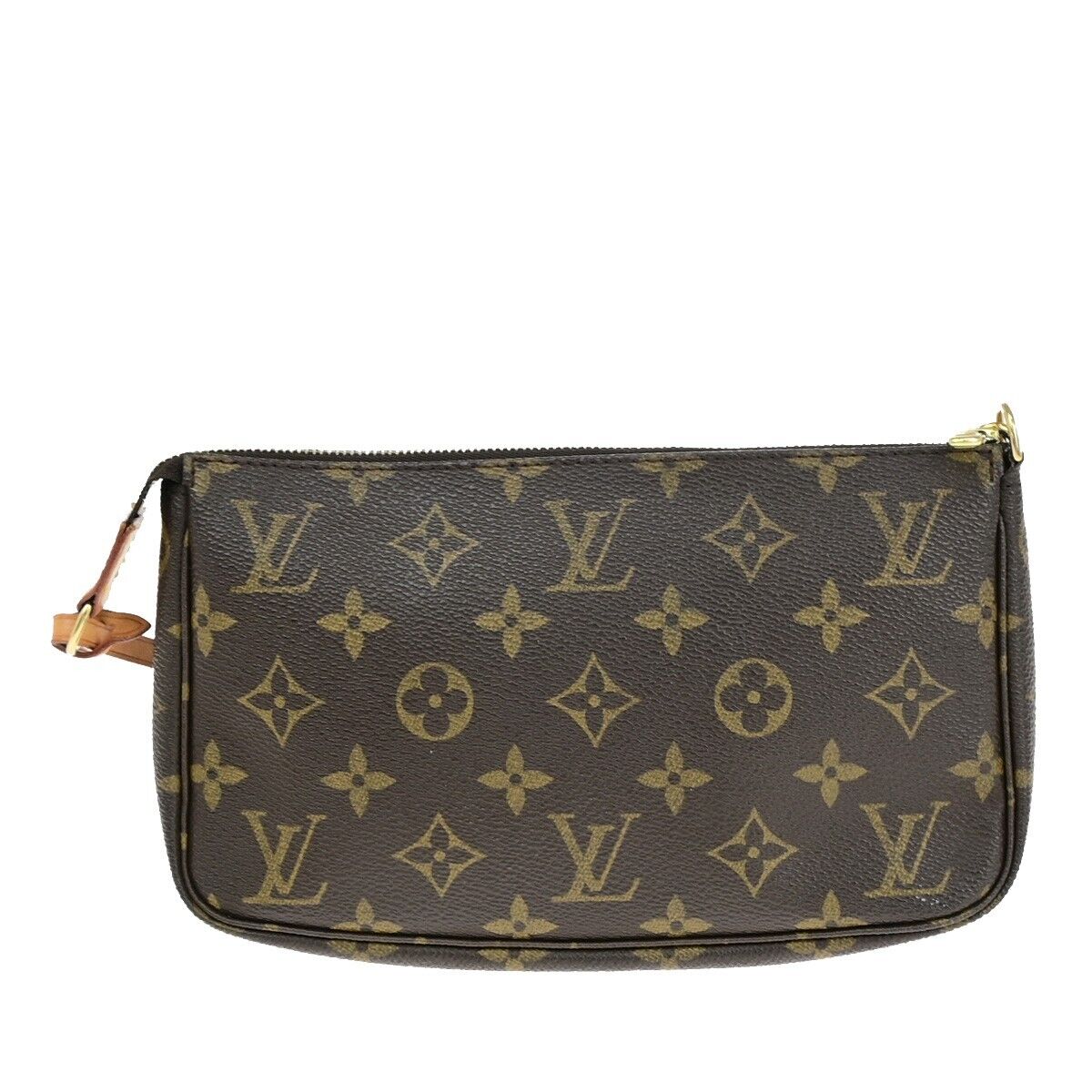 Louis Vuitton Pochette Accessoires  Canvas Clutch Bag