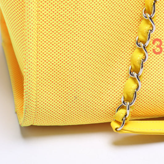 Chanel Deauville Mixed Fabrics Medium 31M Bag