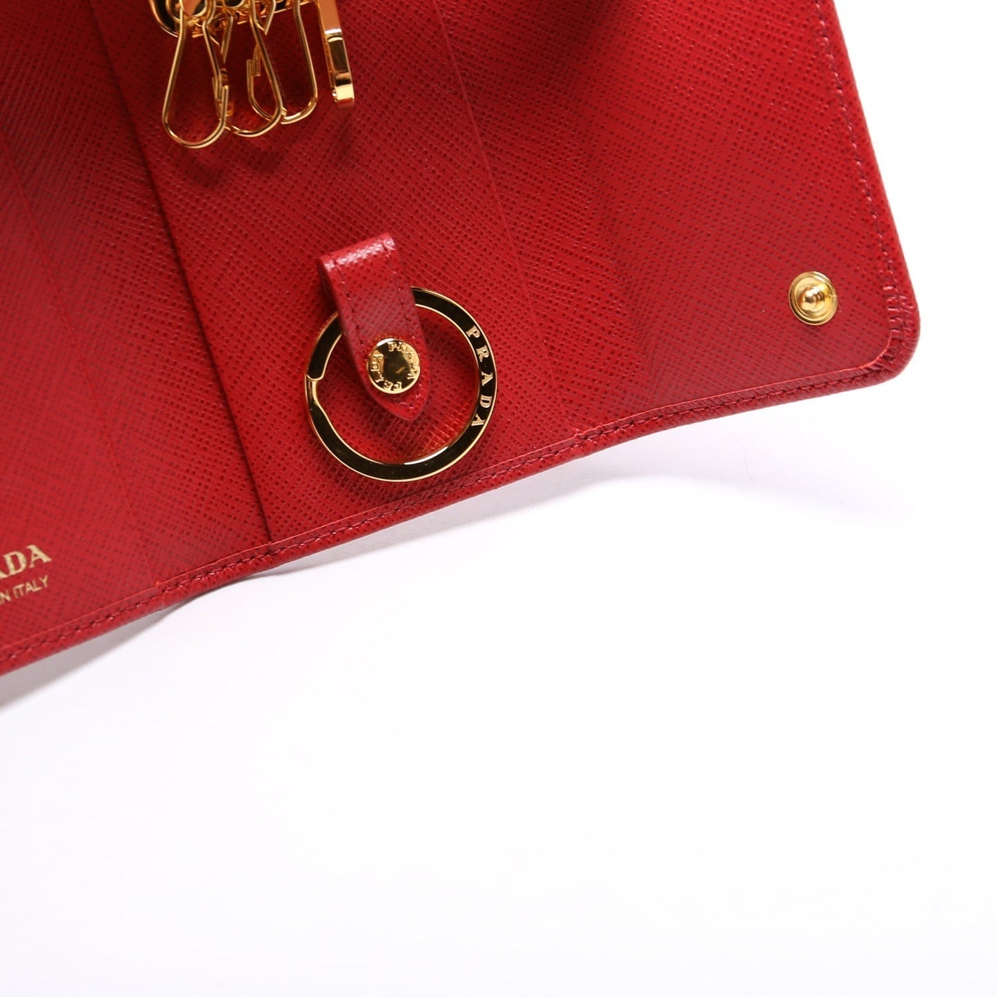 Prada  Saffiano 4 Key Holder