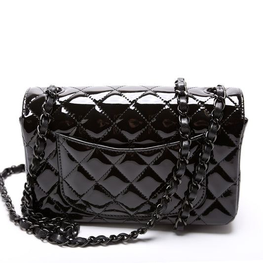 Chanel Classic Flap Mini Rectangle Patent 32M+ Bag