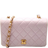 Chanel CC Full Flap Mini Quilted Lambskin   Bag