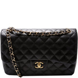 Chanel Classic Flap Jumbo Lambskin 17-20M Bag