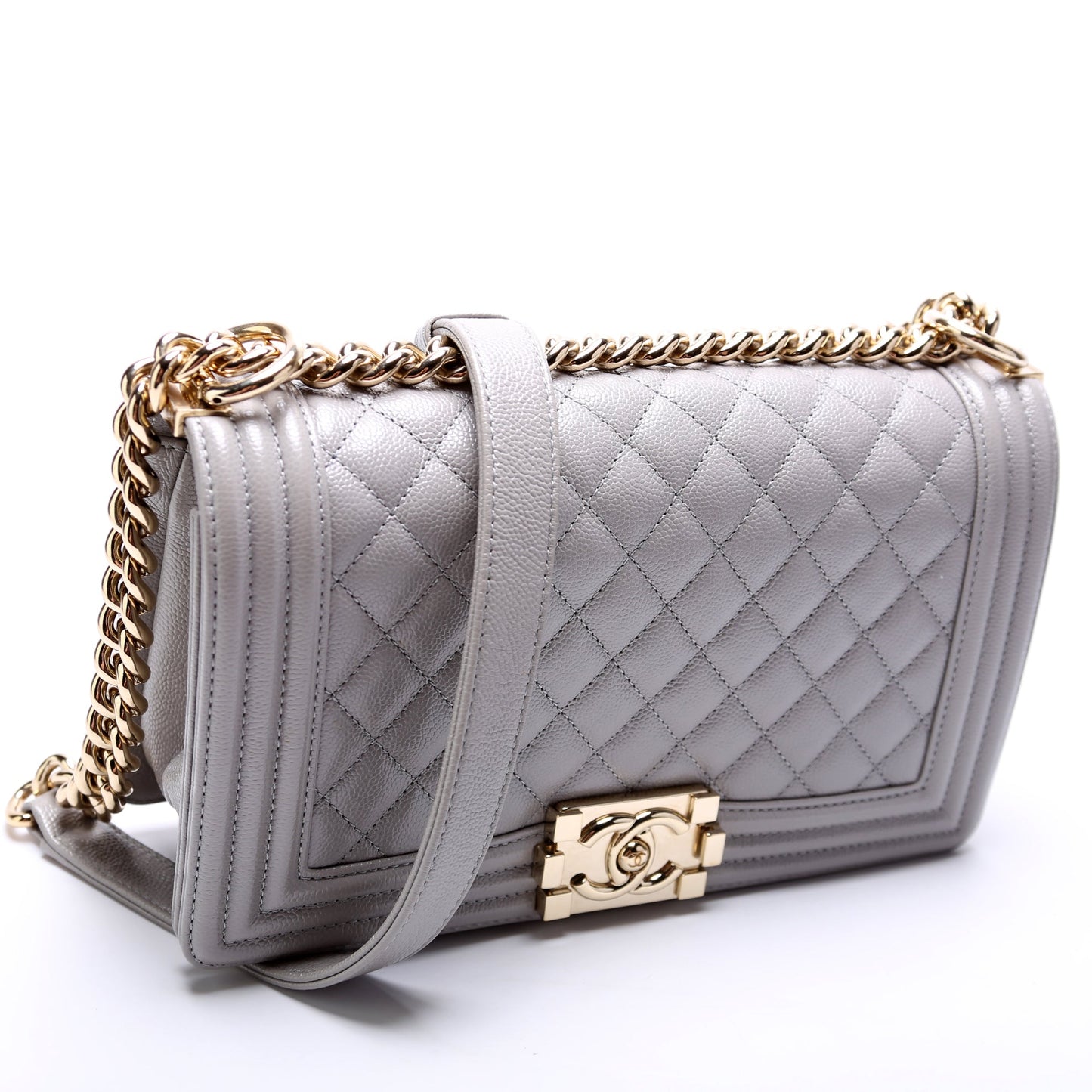 Chanel Boy Flap Medium New Caviar