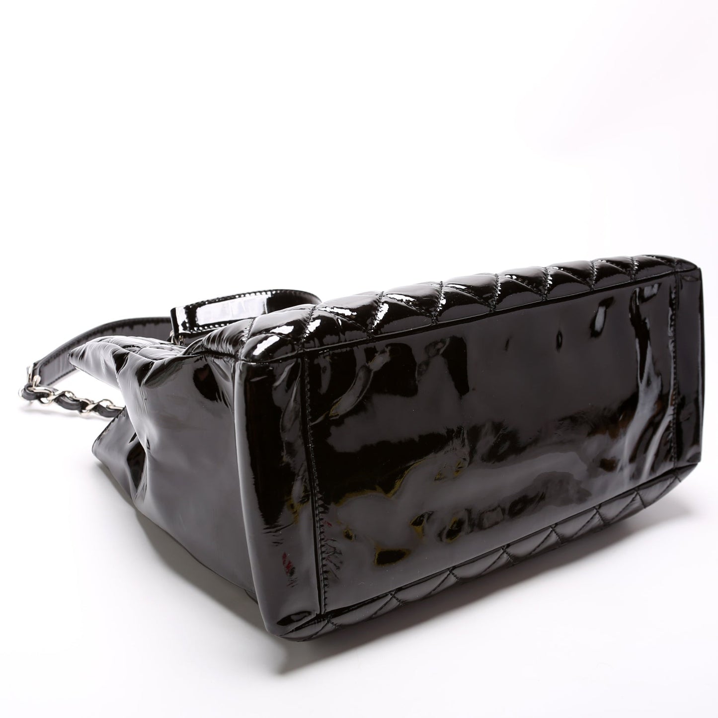 Chanel Grand Shopping Tote Patent Leather Bag