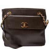 Chanel CC Double Pocket Shopping Tote Caviar   Bag