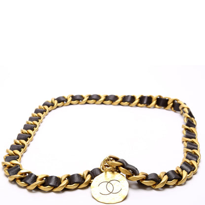 Chanel CC Chain Leather 95C   Belt
