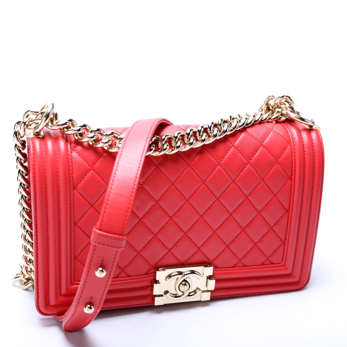 Chanel Boy Flap Medium New Calfskin 27M