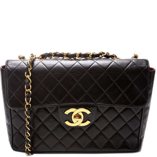 Chanel Classic Flap XL Jumbo Lambskin Bag