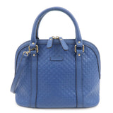 GUCCI Micro Guccissima Leather 2Way Bag Hand Bag Shoulder Bag 449663