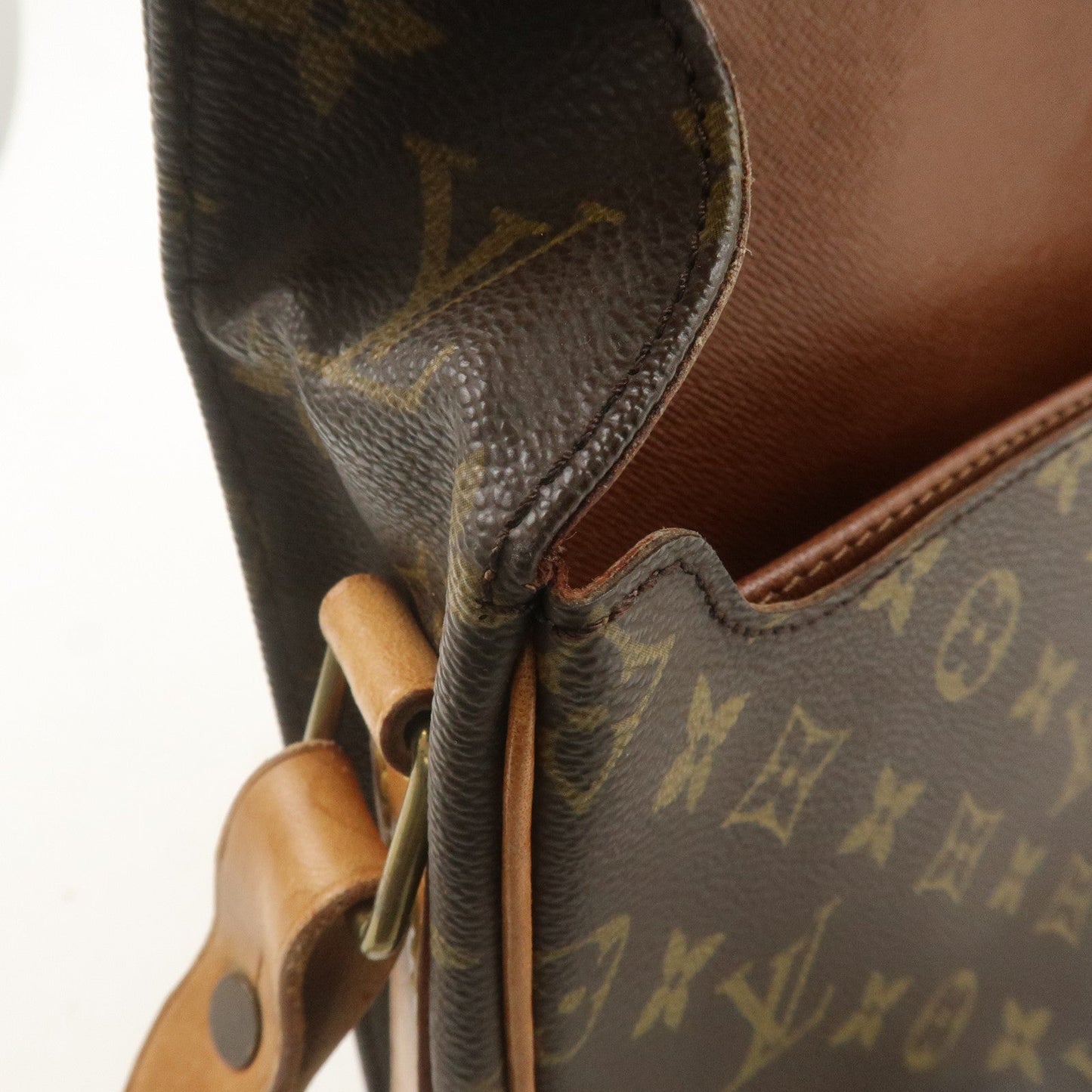 Louis Vuitton Monogram Cartouchiere 26 Shoulder Bag M51252