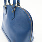Louis Vuitton Epi Alma Hand Bag Shoulder Bag Toledo Blue M52145