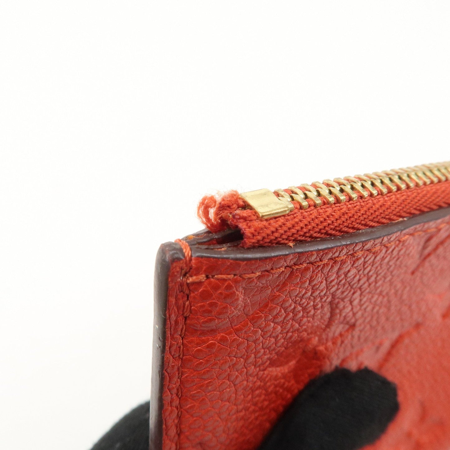 Louis Vuitton Monogram  Empreinte Portefeuille Cerise Cion Case