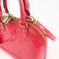 Louis Vuitton Monogram Vernis Alma BB 2Way Bag Rose Indien M91771