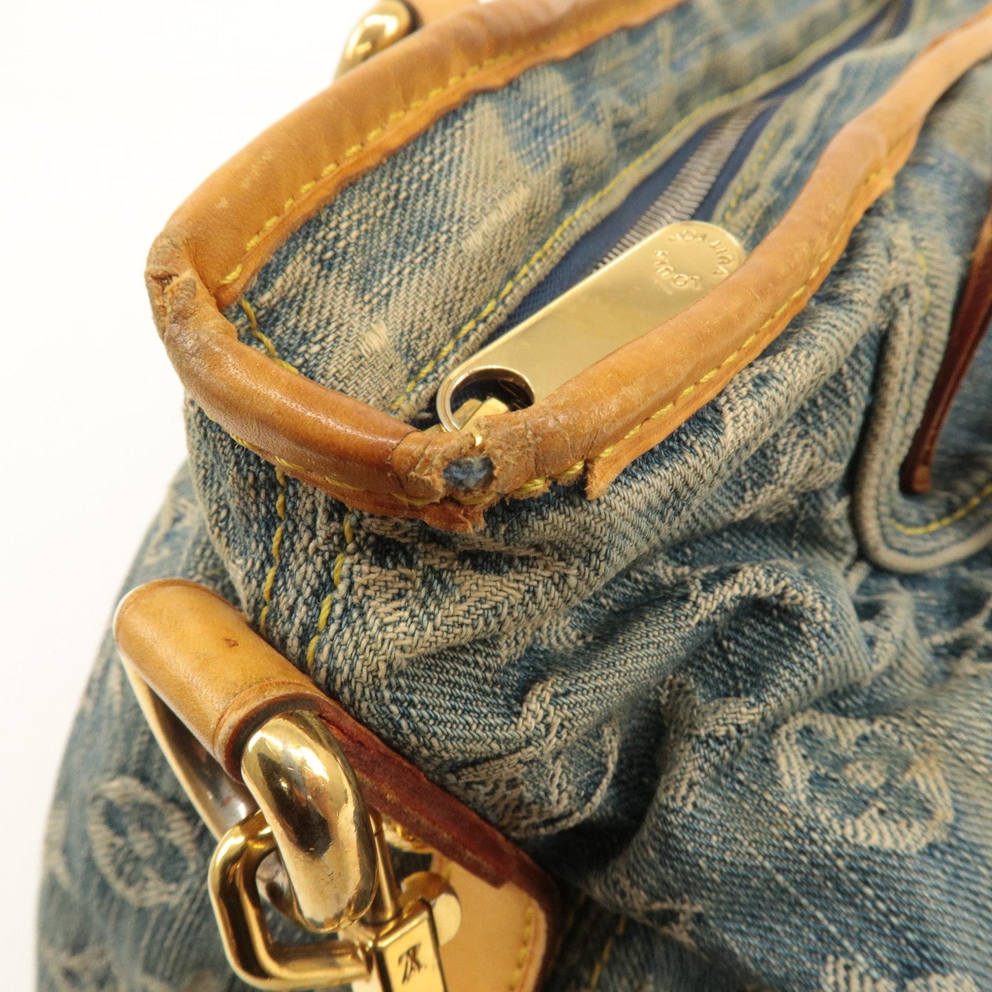 Louis Vuitton Monogram Denim Neo Cabby MM 2Way Bag M95349
