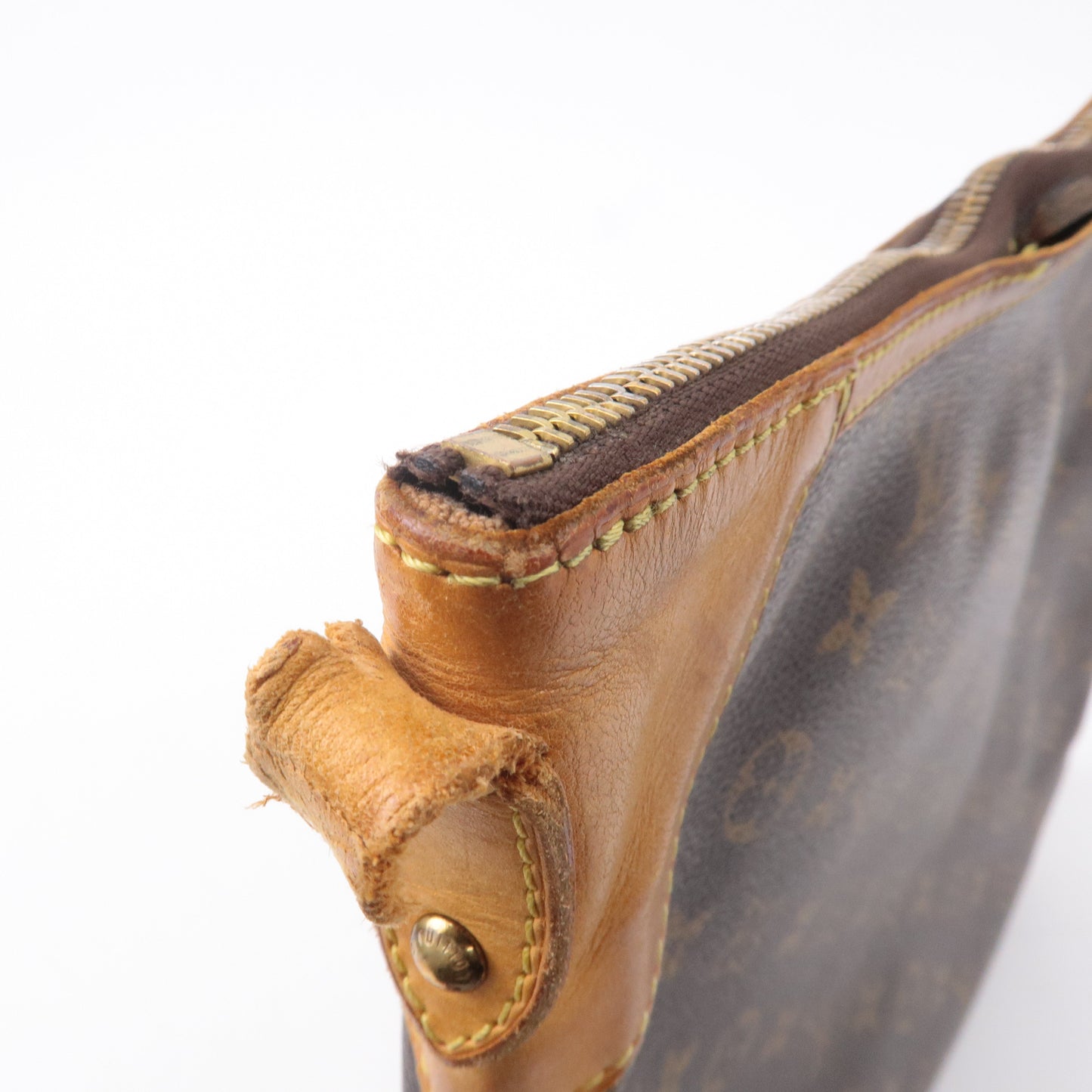 Louis Vuitton Monogram Odeon MM Shoulder Bag Brown M56389