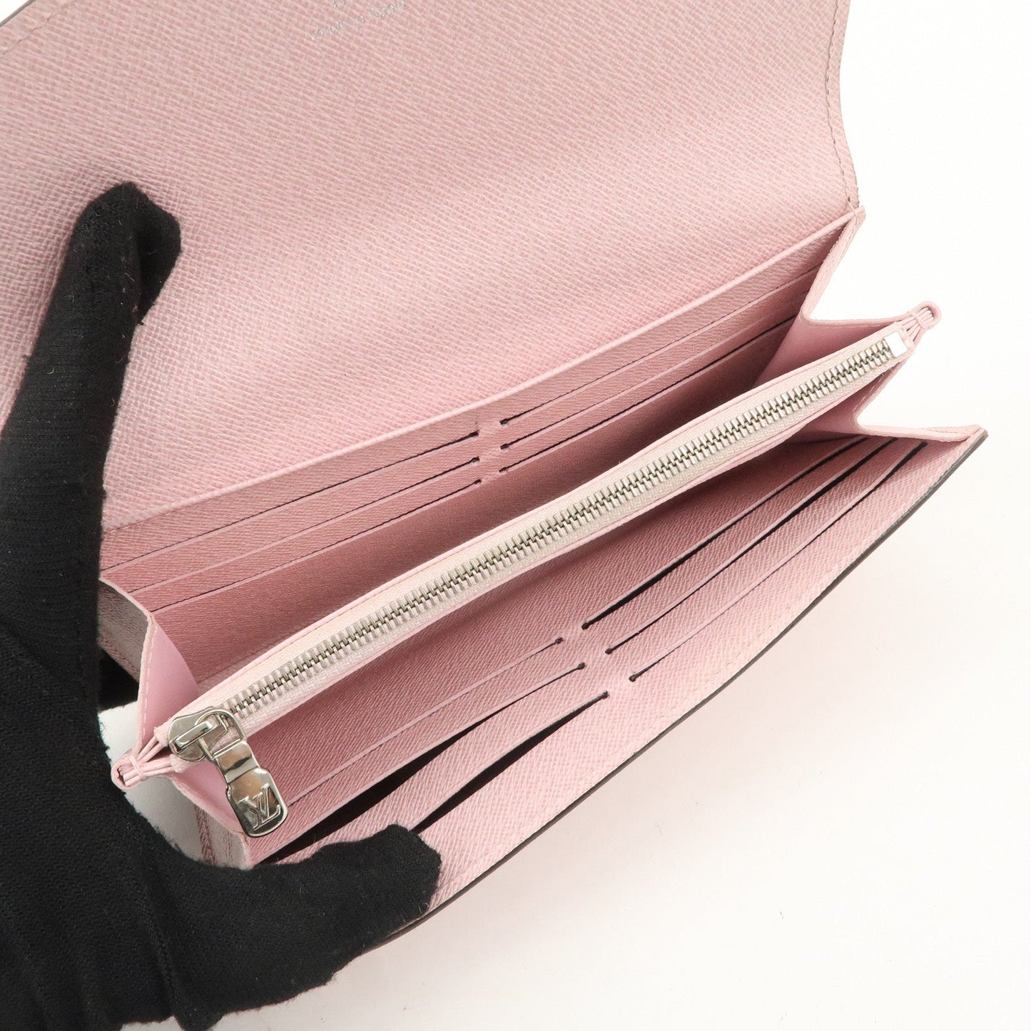 Louis Vuitton Epi Portefeuille Sara Rose Ballerine M61216