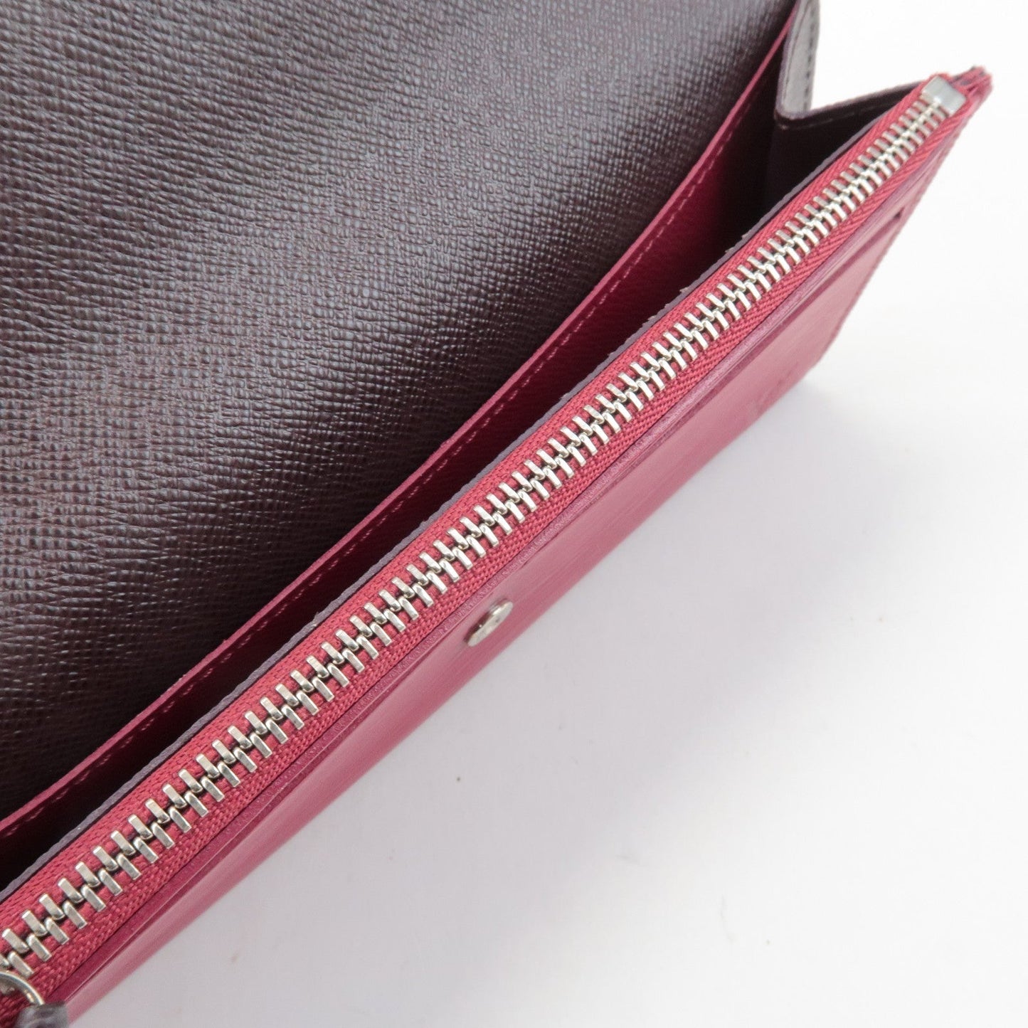 Louis Vuitton Epi Portefeuille Emily Wallet Fuchisa M60851