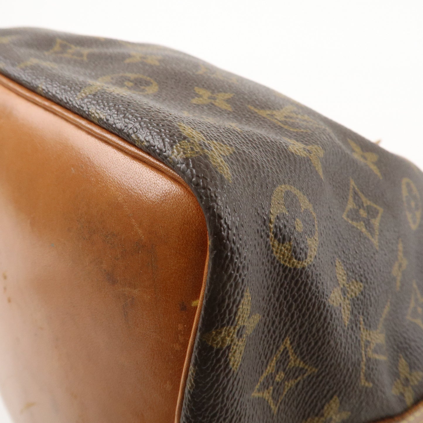 Louis Vuitton Monogram Petit Noe Shoulder Bag Brown M42226