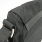 Prada Logo Nylon Leather Shoulder Bag Purse Bag NERO Black