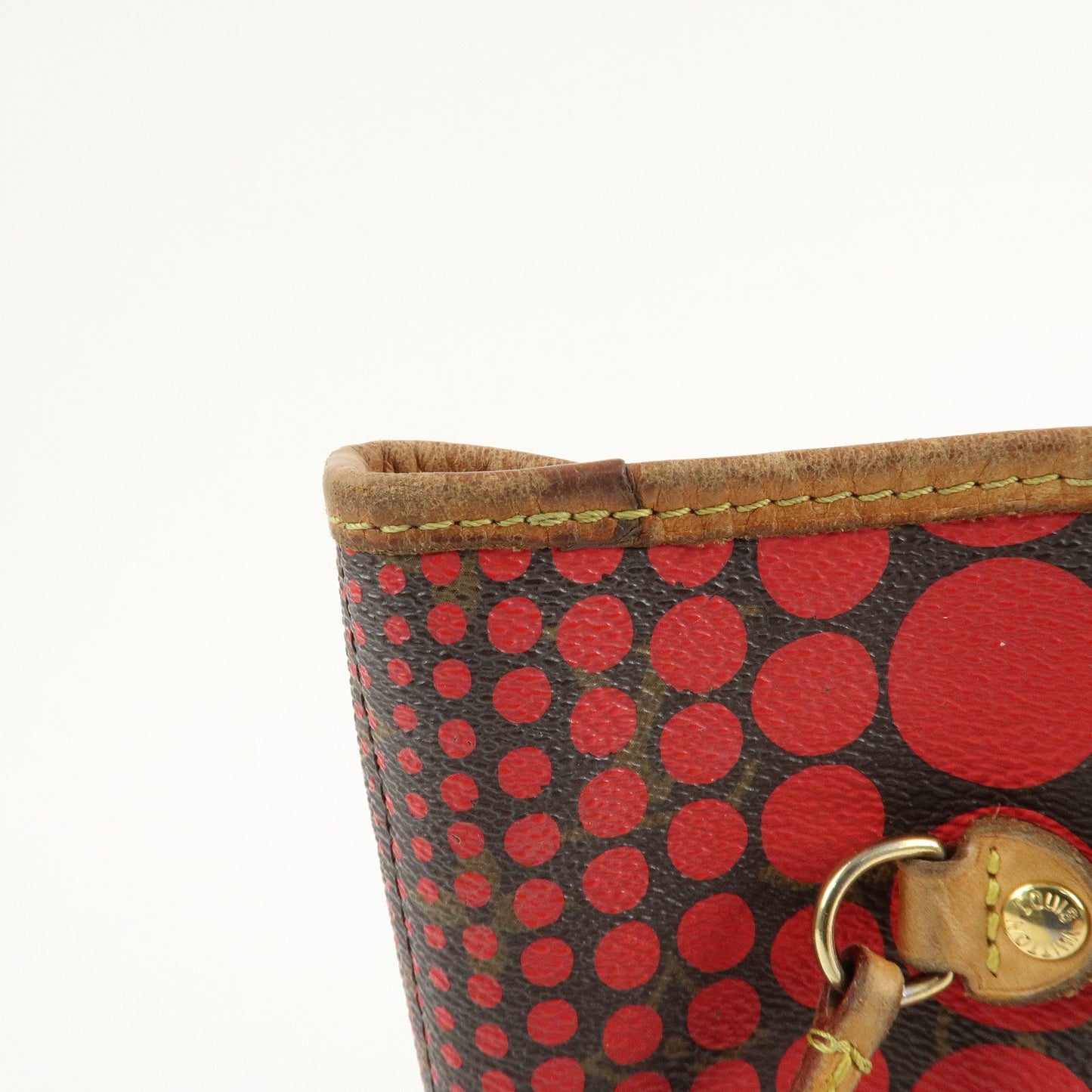 Louis Vuitton Rouge Pumpkin Dots Yayoi Kusama Neverfull MM M40686