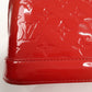 Louis Vuitton Monogram Vernis Alma BB Cerise Shoulder Bag M90174