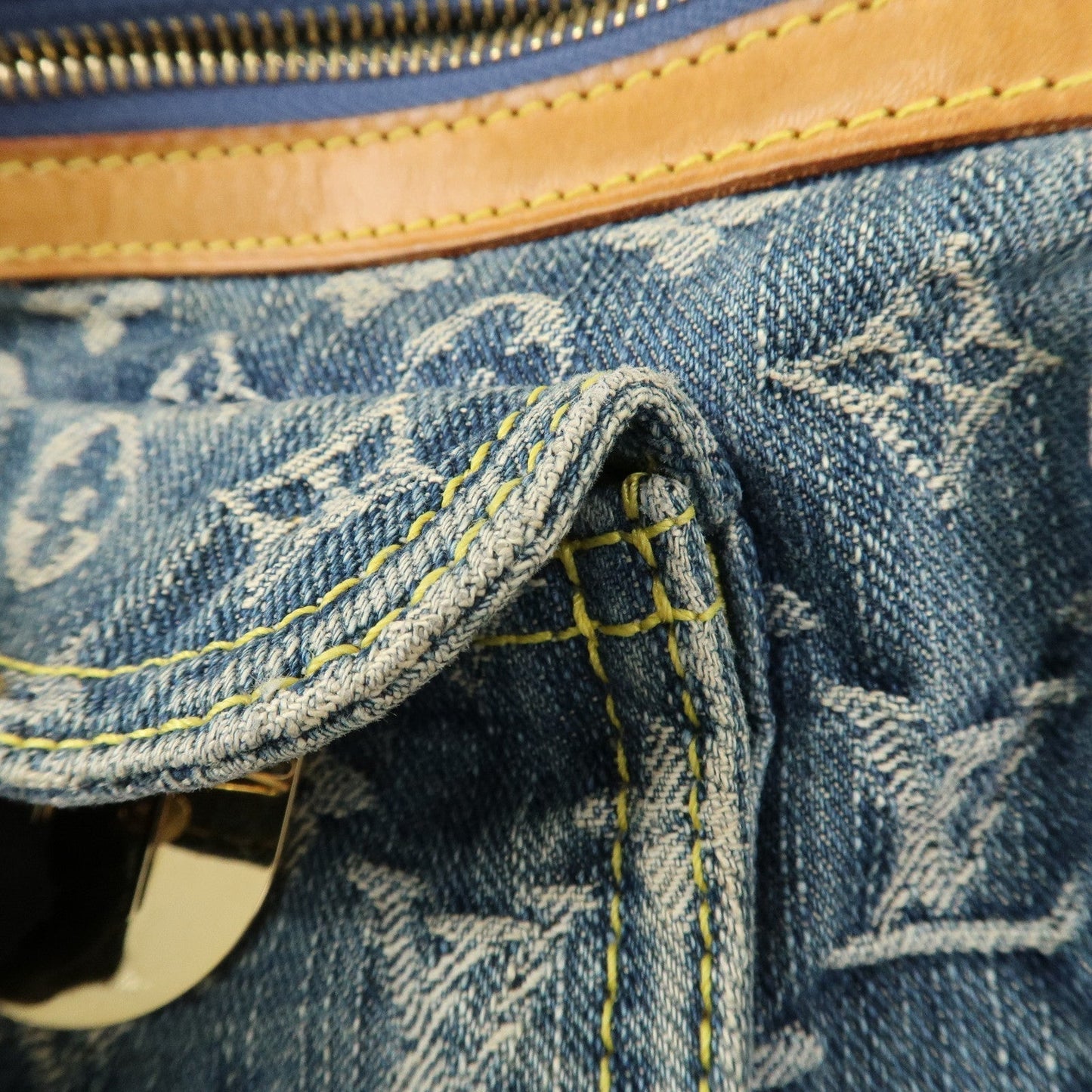 Louis Vuitton Monogram Denim Baggy PM 2Way Shoulder Bag M95049