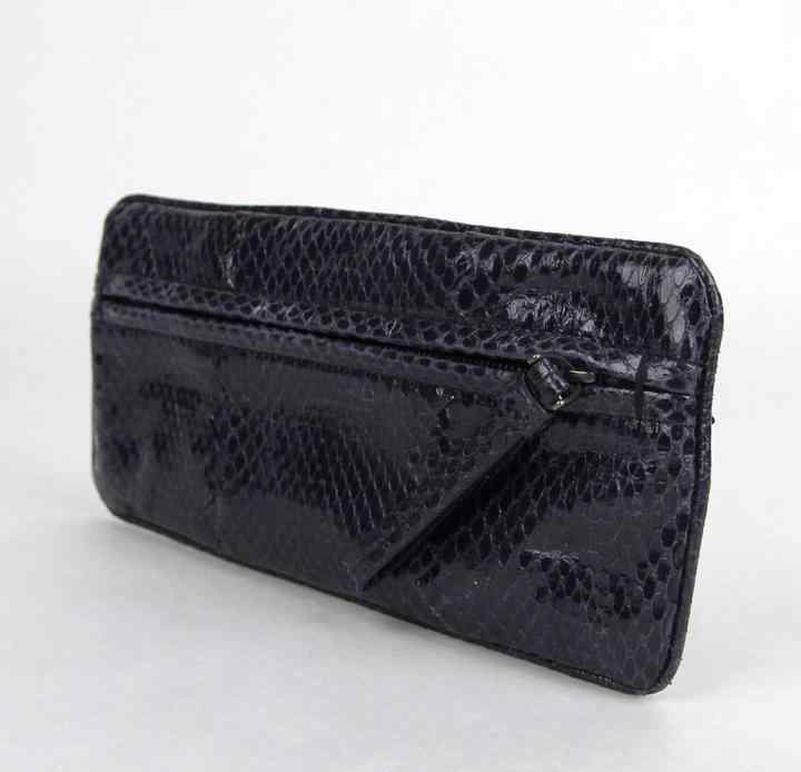 Bottega Veneta  Python Clutch Evening Bag