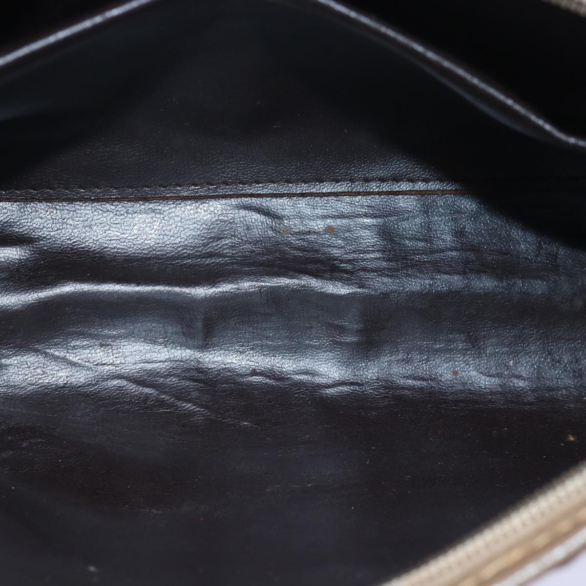Fendi Zucca  Canvas Clutch Bag