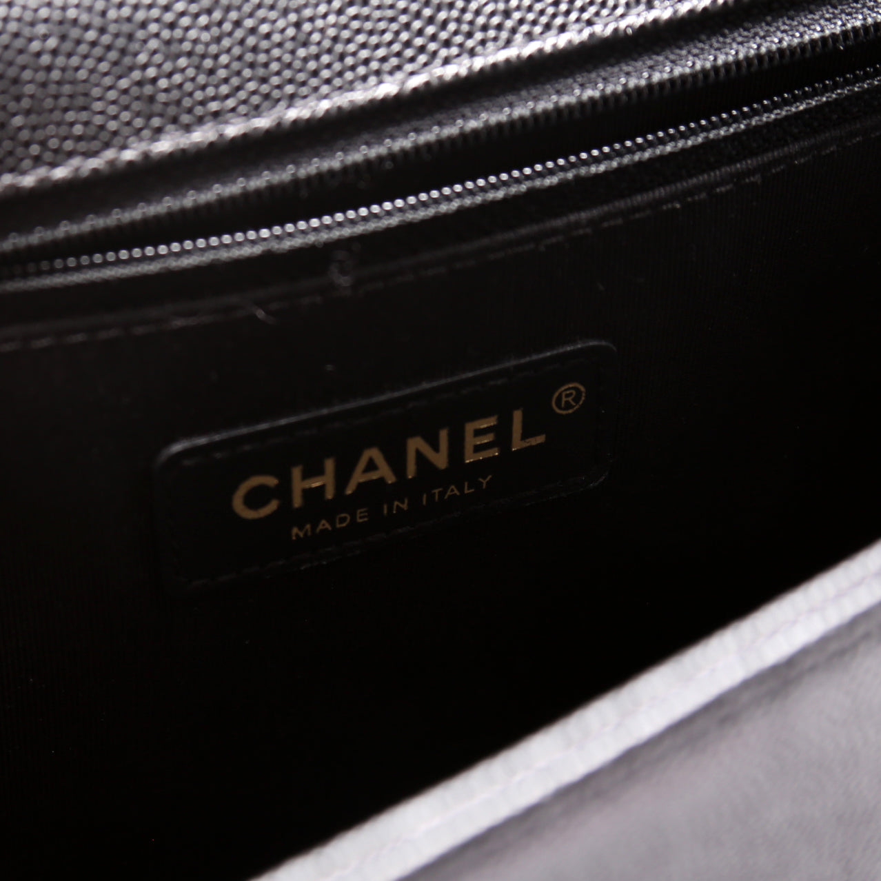 Chanel Boy Flap Medium New Cavier