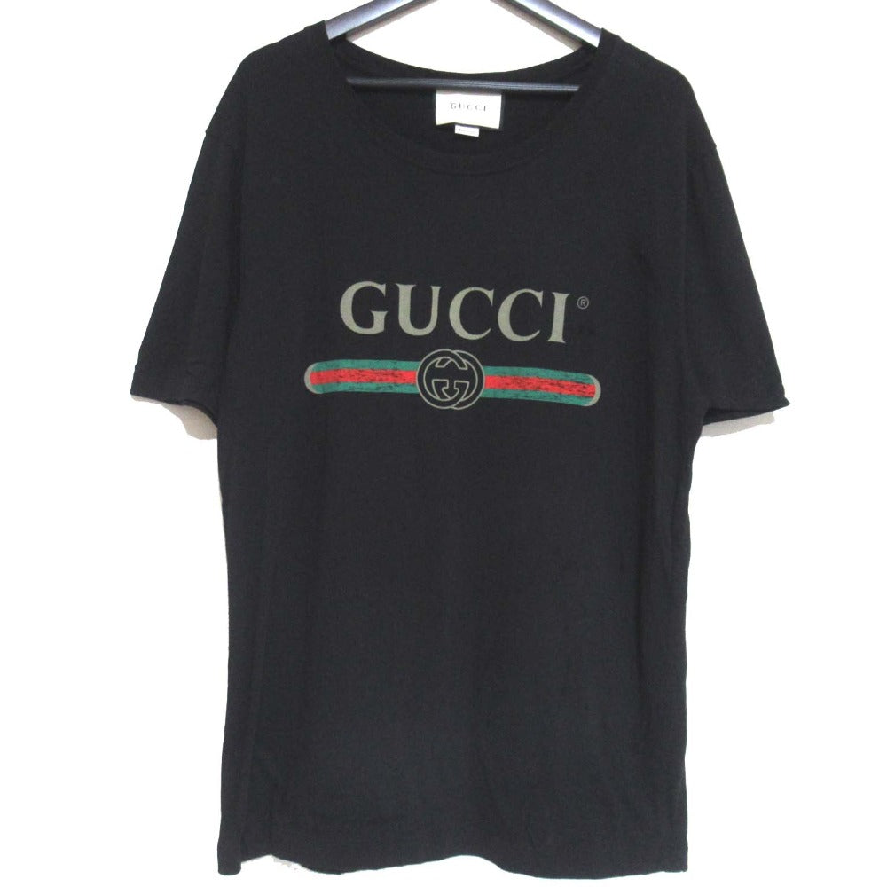 Gucci Logo Print T-shirt Cotton T-shirt