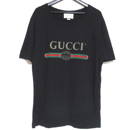 Gucci Logo Print T-shirt Cotton T-shirt