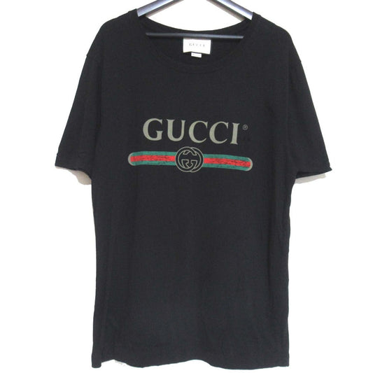 Gucci Logo Print T-shirt Cotton T-shirt