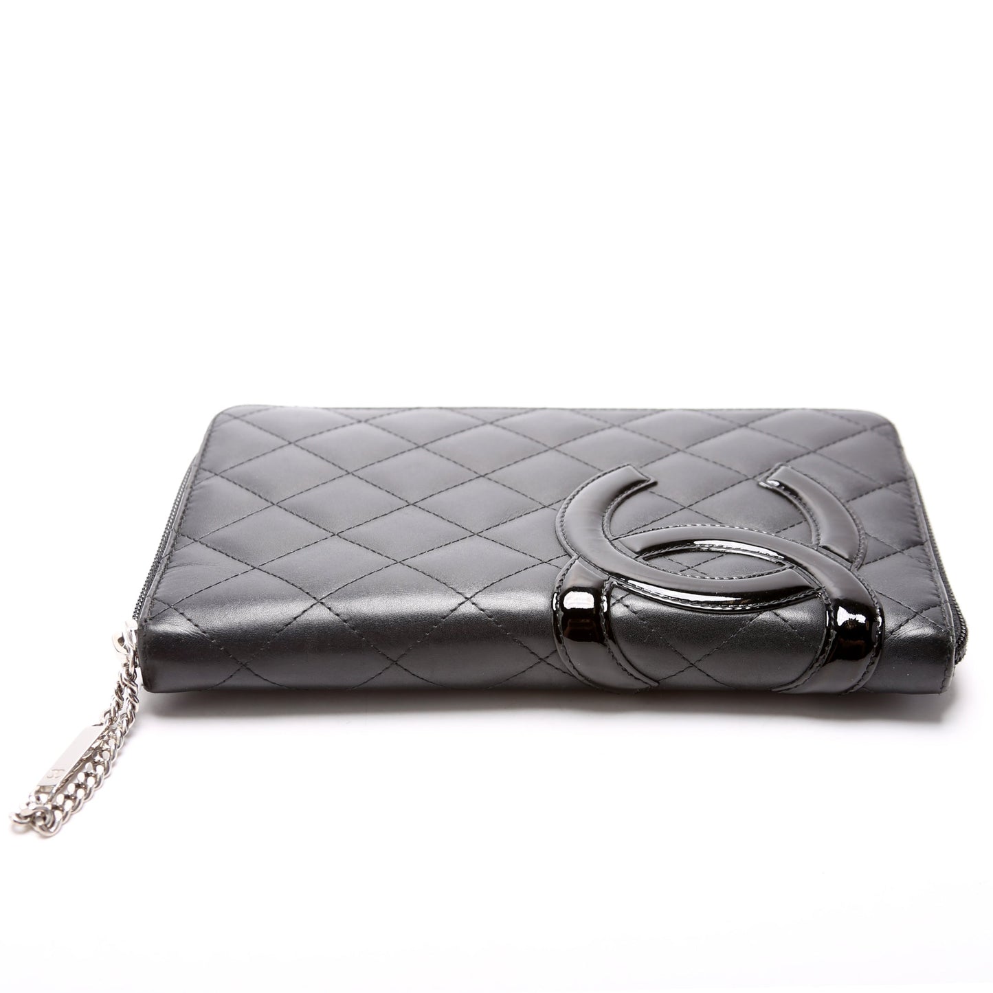 Chanel Cambon Ligne Zip Around Organizer Wallet